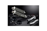 Kit scarico terminale per Kawasaki Z1000 2010-2020 350mm Ovale Carbon Bsau