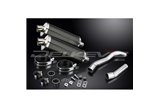 Kit scarico terminale per Kawasaki Z1000 2007-2009 350mm Ovale Carbon Bsau