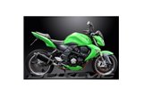 Kit scarico terminale per Kawasaki Z1000 2007-2009 350mm Ovale Carbon Bsau