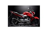 Kit d'échappement pour Suzuki Gw250 Inazuma 2012-2018 350mm Ovale Carbone Bsau