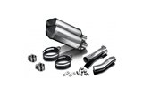 Silencer Exhaust Kit for Kawasaki Z1000Sx Abs 2010-2019 260Mm X-Oval Titanium Bsau