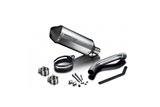 Exhaust silencer kit 260mm x-oval titanium bsau triumph speed triple r 1050 2012 2016