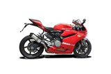 Auspuffschalldämpfer-Kit 260 mm x-oval Titan Bsau Ducati Monster 696 2008 2014