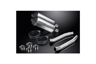 Auspuff-Kit für Yamaha TDM900 2002-2013 260 mm X-Ovale Titanium Bsau