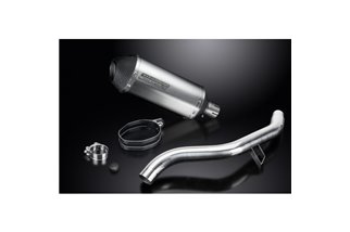 Silencer Exhaust Kit for Triumph Tiger Explorer 1200 2012-21 260Mm X-Oval Titanium Kit