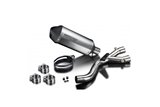 Silencer Exhaust Kit for Mt10 2016-2021 / De-Cat Xoval 260Mm (10 Inch) Titanium Silencer