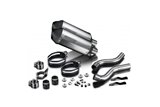 Silencer Exhaust Kit for Kawasaki Z1000Sx 2010-19 Tourer 260Mm Xoval Titanium Bsau