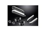 Kit scarico terminale per Aprilia Tuono1000R Factory 06-10 320mm Tri Stainless Bsau