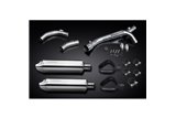 Kit scarico terminale per Yamaha Yzf-R1 Yzfr1 09-14 Decat 320mm Tri Inox Bsau