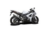 Auspuffendschalldämpfer-Kit 320 mm Tri-Edelstahl Bsau Kawasaki ZX-10R Ninja 2006 2007