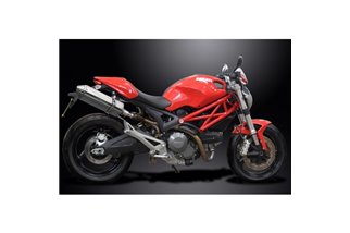 Kit scarico terminale per Ducati Monster 696 2008-2014 320mm Tri Inox Bsau