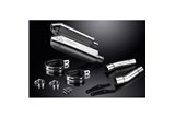 Endschalldämpfer-Kit für Ducati Monster 620-695-800 02-08 320mm Tri Inox Bsau