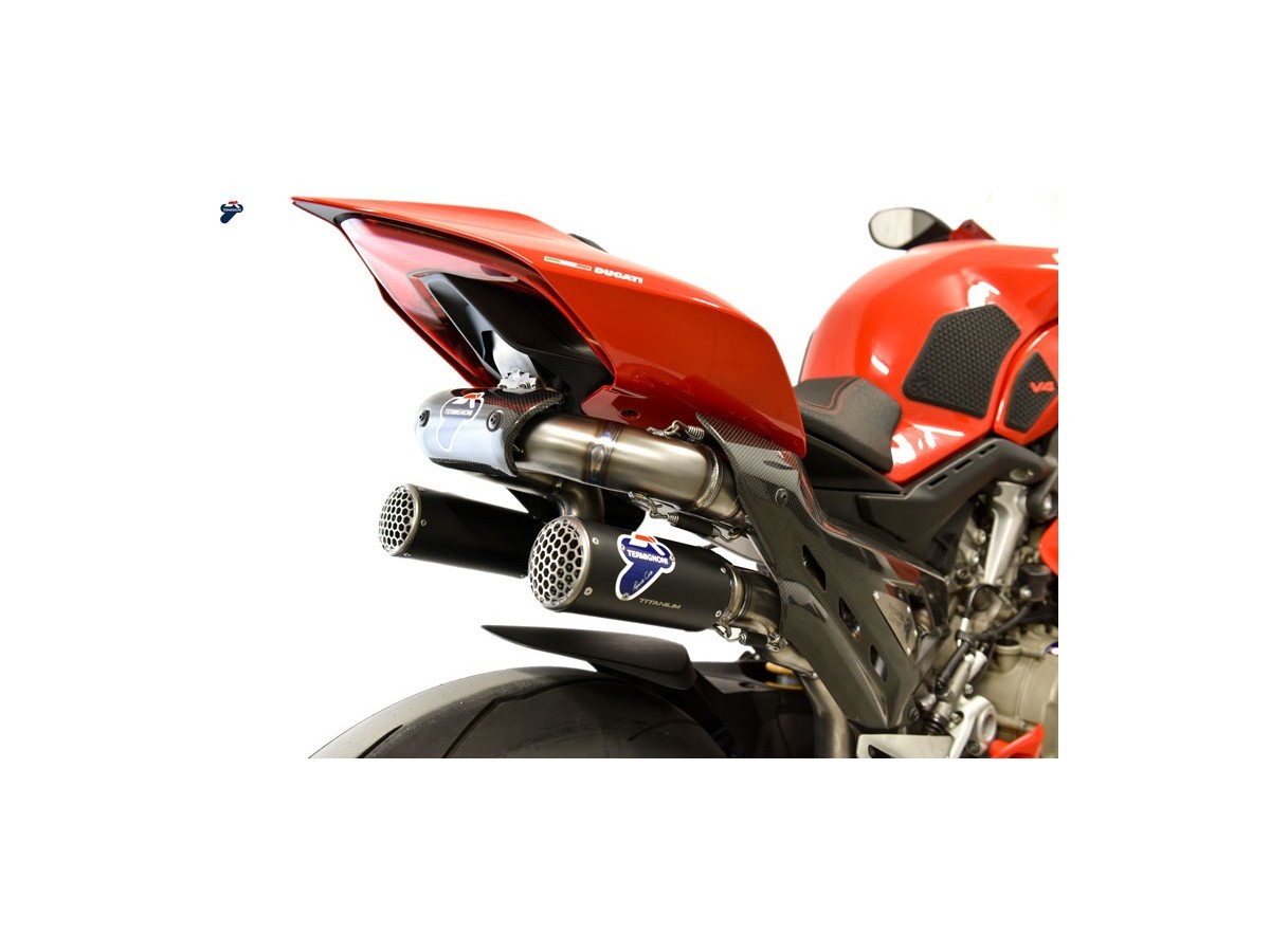 IMPIANTO COMPLETO TERMIGNONI SBK TITANIO DUCATI D20509400TNT STREETFIGHTER V4 2020-2023