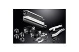 Kit d'échappement silencieux pour Kawasaki Zr1100B Zephyr 1996-97 320mm Tri Inox Bsau