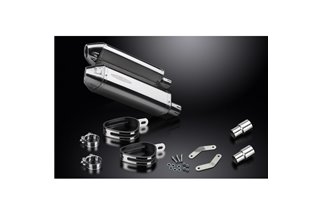 Kit scarico terminale per Triumph Speedtriple R1050 12-16 320mm Tri Inox Bsau