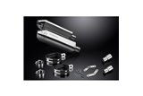 Kit scarico terminale per Triumph Speedtriple R1050 12-16 320mm Tri Inox Bsau