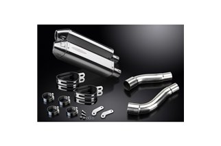 Endschalldämpfer-Kit für Triumph Street Triple 675 07-12 320 mm Tri-Edelstahl-Bsau