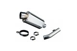 420mm silencer exhaust kit in legal stainless steel