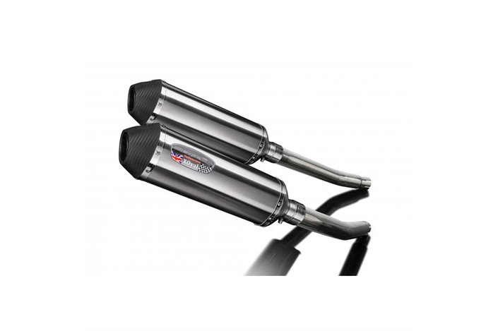 Kit scarico terminale per Suzuki Gsx1300R Hayabusa 2008-2020 343Mm X-Oval Stainless Exhaust