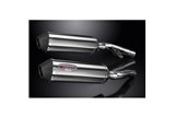 Kit scarico terminale per Triumph Trophy 1200 1995-2003 343Mm X-Oval Stainless