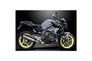 Schalldämpfer-Kit für Yamaha Mt-10 Mt10 2016-2021 343 mm X-Oval Edelstahl