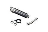 Auspuffschalldämpfer-Kit 350 mm rund Carbon Bsau Kawasaki ZZR1400 2006 2007