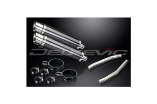 Kit scarico terminale per Suzuki Gsx1300R Hayabusa 2008-2020 350mm Tondo Carbon Bsau