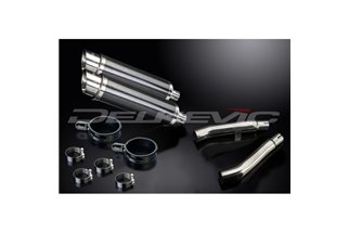 Kit scarico terminale per Yamaha Xj900S Diversion 94-03 350mm Tondo Carbon Bsau