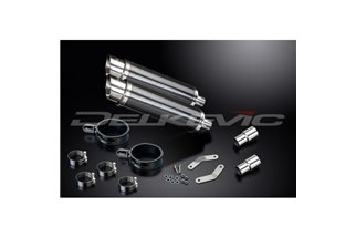 Auspuff-Kit für Triumph Speed Triple R 1050 12-16 350mm Round Carbon Bsau