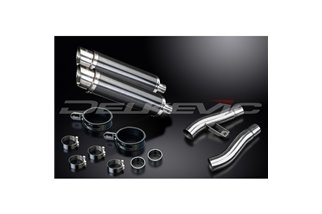 Kit scarico terminale per Triumph Sprint Executive 350mm Carbon Tondo Bsau