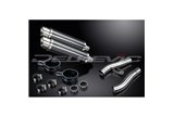 Kit scarico terminale per Triumph Sprint Executive 350mm Carbon Tondo Bsau