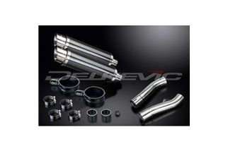 Exhaust kit for Yamaha Fj1100 Fj1200 84-87 350mm Carbon Round Bsau