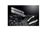 Exhaust kit for Yamaha Fj1100 Fj1200 84-87 350mm Carbon Round Bsau