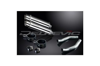 Auspuff-Set für Honda St1300 Abs Pan European 2002–2017, 350 mm runde Edelstahl-Bsau