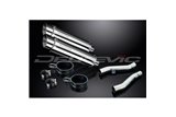 Kit d'échappement pour Kawasaki Zzr400 Zzr600 1990-2009 350mm Rond Inox Bsau