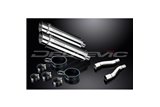 Kit d'échappement pour Kawasaki Gpz500S 1987-2007 350mm rond en acier inoxydable Bsau