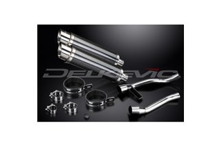 Kit d'échappement pour Suzuki Gw250 Inazuma 12-18 350mm Carbone Rond Bsau