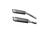 Exhaust kit for Suzuki Gsxr1100 K/L/M/N 1989-93 350mm Carbon Round Bsau