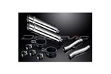 Kit Scarico Terminale Per Triumph Trident Sprint 900 94-97 350mm Tondo Inox Bsau