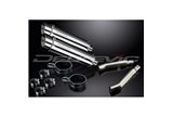 Kit scarico terminale per Yamaha Xj900S Diversion 94-03 350mm Tondo Inox Bsau