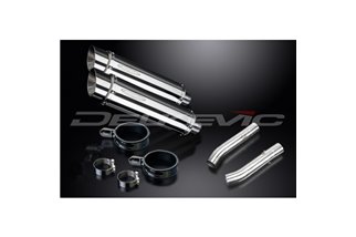 Kit d'échappement terminal pour Aprilia Tuono1000R Factory 06-10 350mm rond en acier inoxydable Bsau