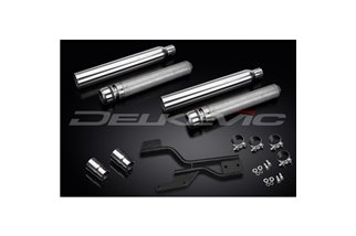 Kit scarico terminale per Honda Vtx1800F/N/R/S/T 04-08 550mm Custom Bull Nose