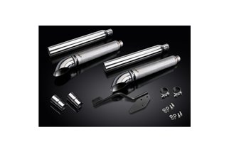 Exhaust kit for Honda Vtx1300C 01-09 Vtx1300R-T 08-09 550mm Custom Turn Out Exhaust Tip