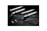 Auspuff-Kit für Honda Vtx1800F/N/R/S/T 04-08 550 mm Custom Turn Out