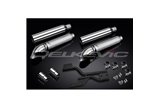 Kit scarico terminale per Honda Vtx1800F/N/R/S/T 04-08 410mm Custom Turn Out