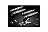 Exhaust kit for Honda Vtx1300R 05-07 Vtx1300S 03-07 Custom Exhaust Muffler 550mm Turn Out