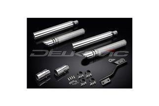 Kit d'échappement pour Kawasaki Vn1600 Classic 03-08 550mm Custom Slashcut