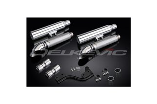 Kit scarico terminale per Yamaha Xvs1100/A Dragstar 1998-2009 410mm Custom Turn Out