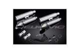 Kit scarico terminale per Yamaha Xvs1100/A Dragstar 1998-2009 410mm Custom Turn Out