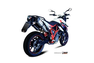 Schalldämpfers Escape Mivv Suono Edelstahl Ktm 990 Supermoto R 2007 - 2013